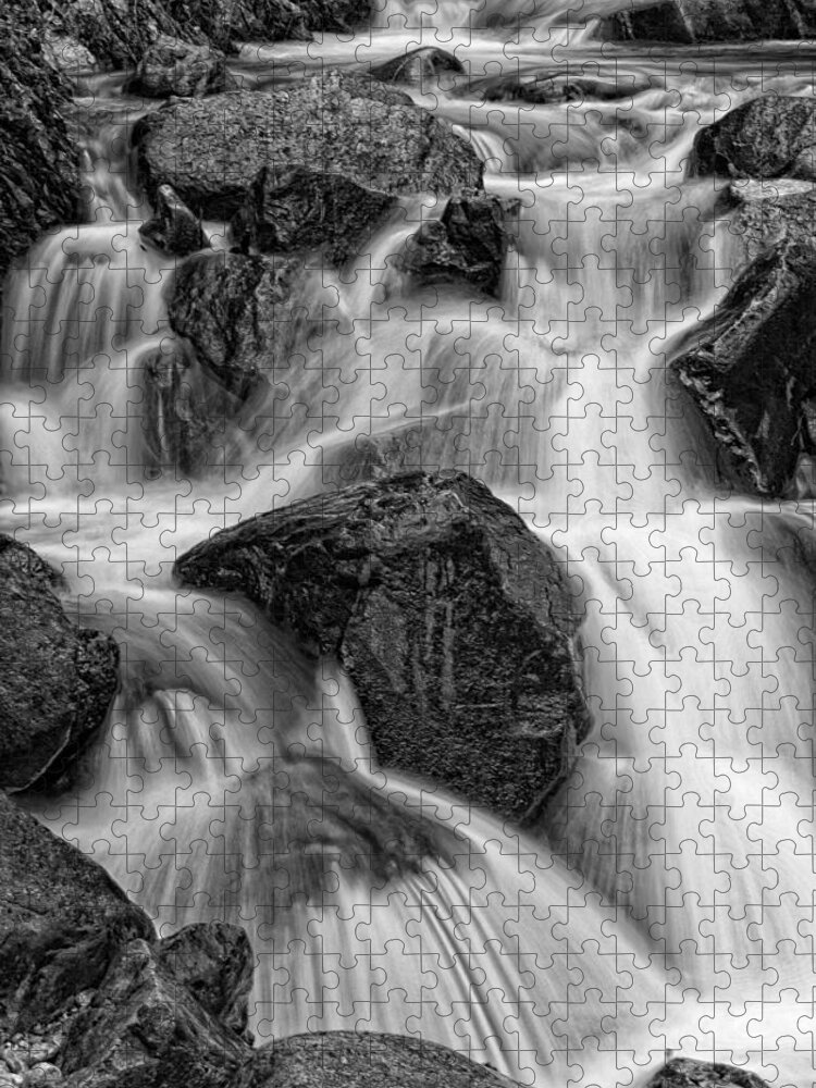 Water Jigsaw Puzzle featuring the photograph Go With the Flow by Betty Depee
