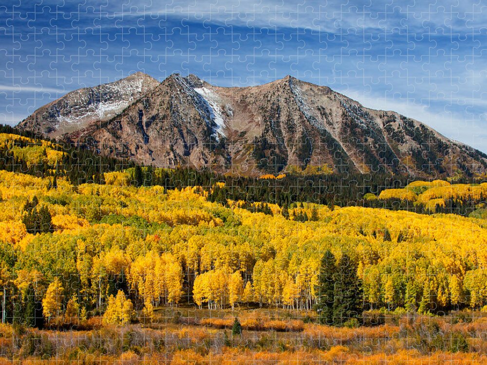 Colorado Landscapes Jigsaw Puzzle featuring the photograph Good Morning Colorado by Darren White
