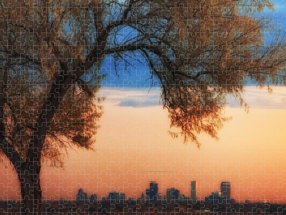Denver Jigsaw Puzzle featuring the photograph Good Morning Denver by Darren White