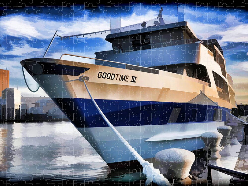 Goodtime Iii Jigsaw Puzzle featuring the photograph Goodtime III - Cleveland Ohio by Mark Madere