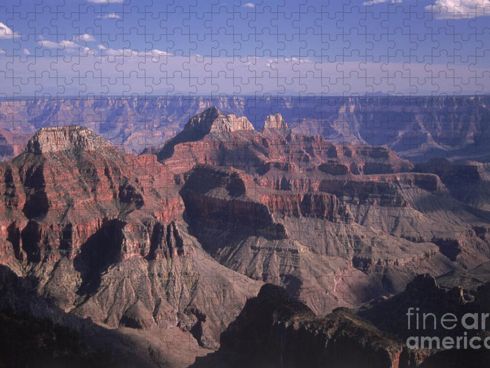 Grand Canyon Jigsaw Puzzle featuring the photograph Grand Canyon by Mark Newman