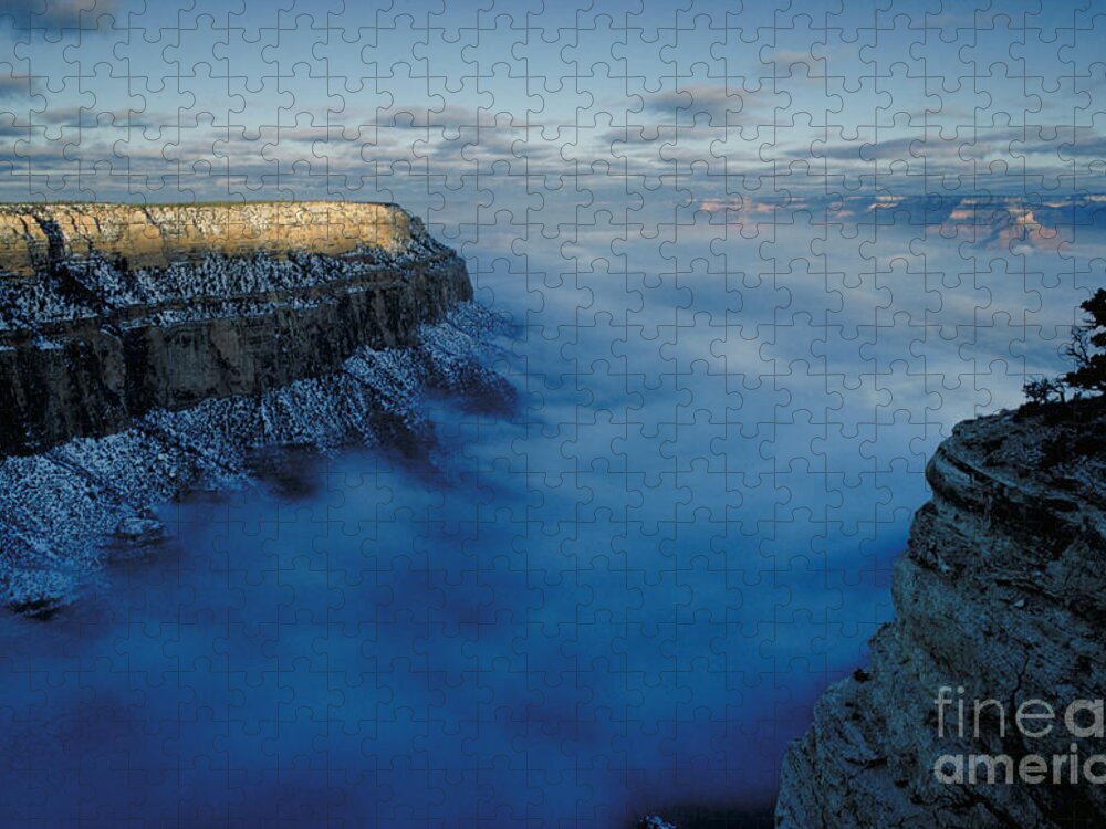 Clouds Jigsaw Puzzle featuring the photograph Grand Canyon National Park by George Ranalli