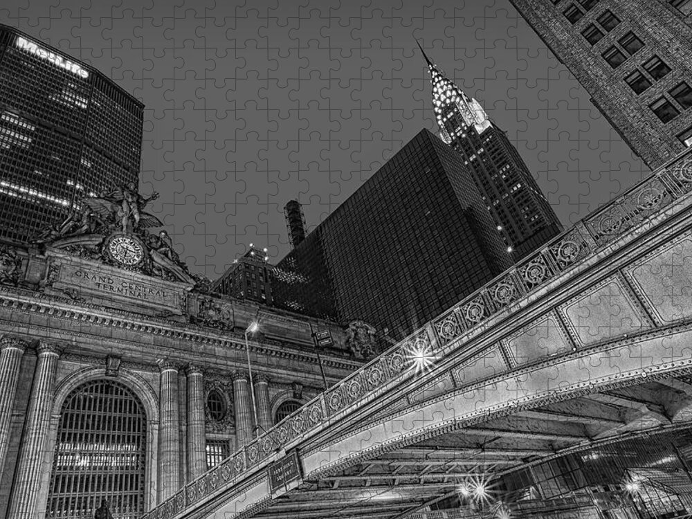 Pershing Square Jigsaw Puzzle featuring the photograph Grand Central Terminal GCT NYC by Susan Candelario