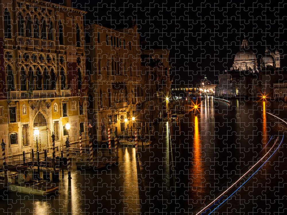 Venice Jigsaw Puzzle featuring the photograph Grand Finale by Alex Lapidus