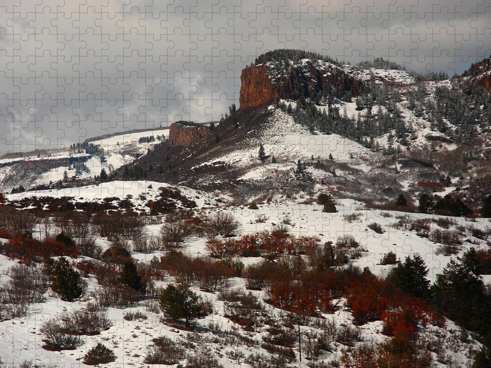 Gunnison National Park Jigsaw Puzzle featuring the photograph Gunnison National Park by Raymond Salani III