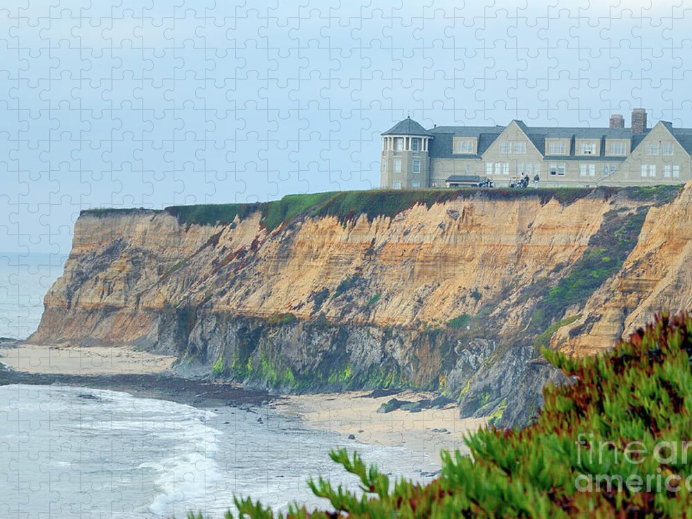 Half Moon Bay Golf Links Jigsaw Puzzle featuring the photograph Half Moon Bay by Betty LaRue
