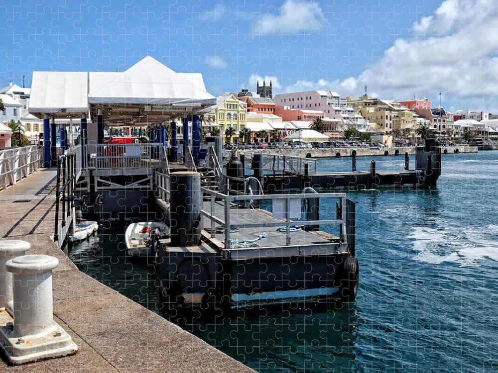 Travel Jigsaw Puzzle featuring the photograph Hamilton Dock by Lucinda Walter