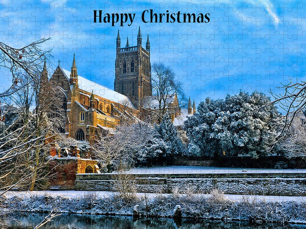 Cathedral Jigsaw Puzzle featuring the photograph Happy Christmas Photo by Roy Pedersen