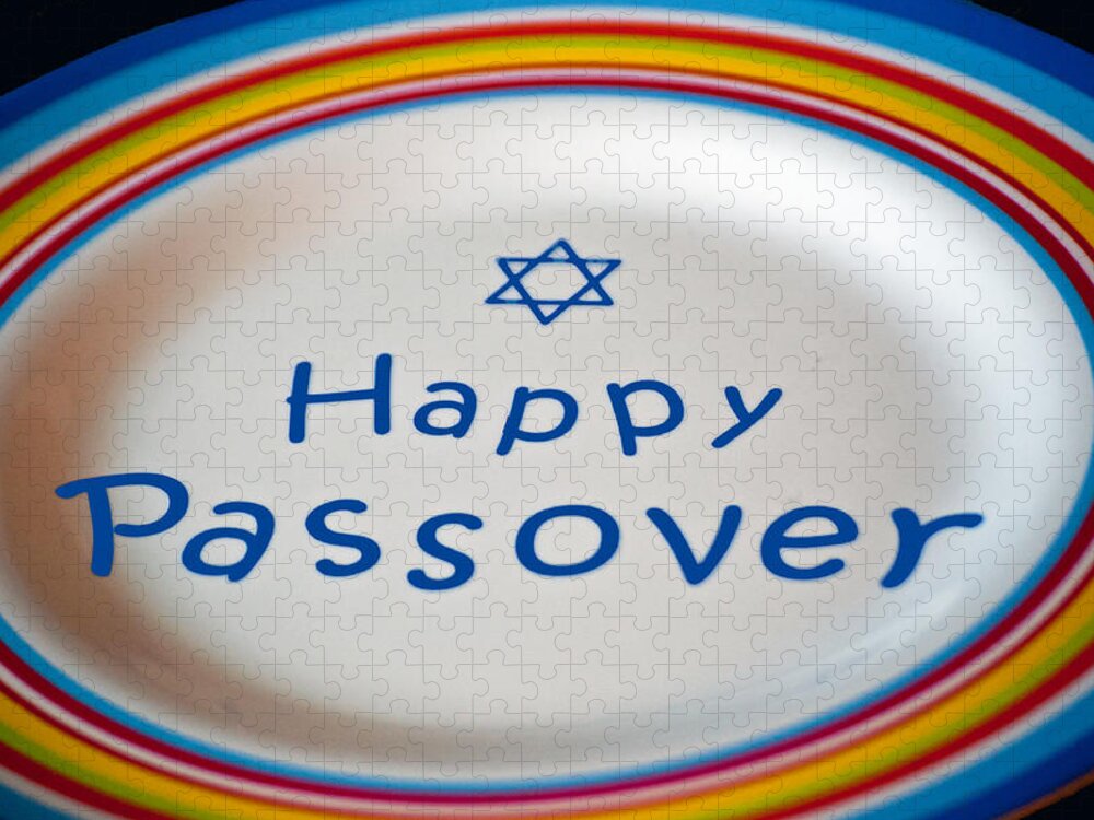 Passover Jigsaw Puzzle featuring the photograph Happy Passover by Tikvah's Hope