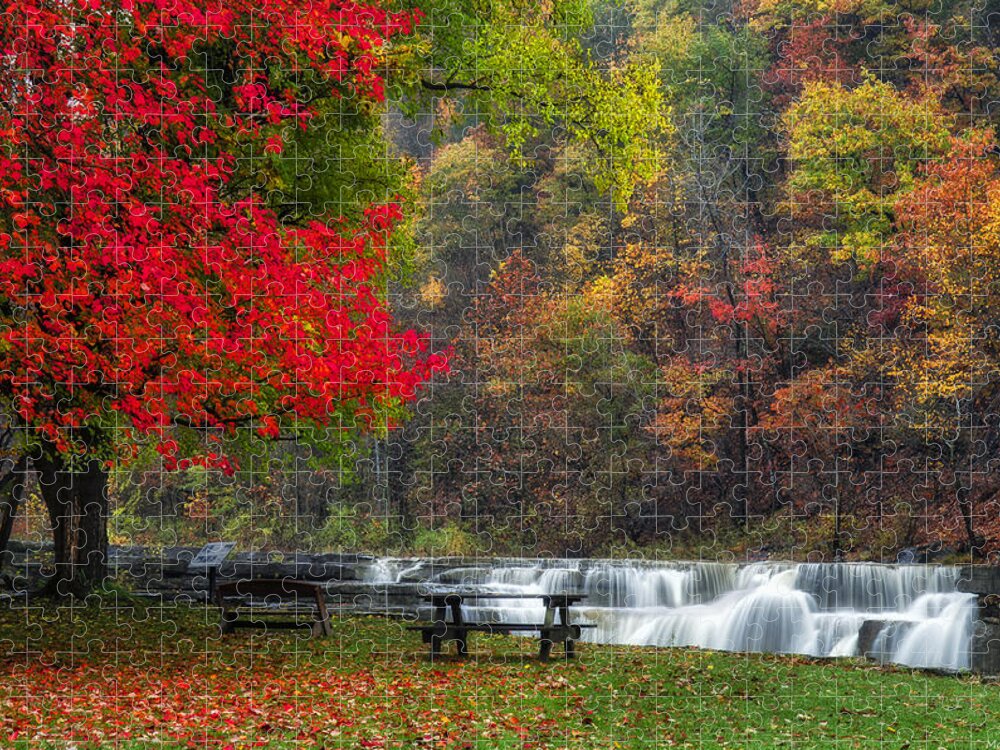 Mark Papke Jigsaw Puzzle featuring the photograph Have a seat by Mark Papke