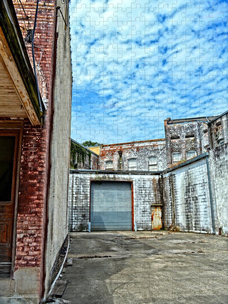 Hdr Jigsaw Puzzle featuring the photograph HDR Alley by Maggy Marsh