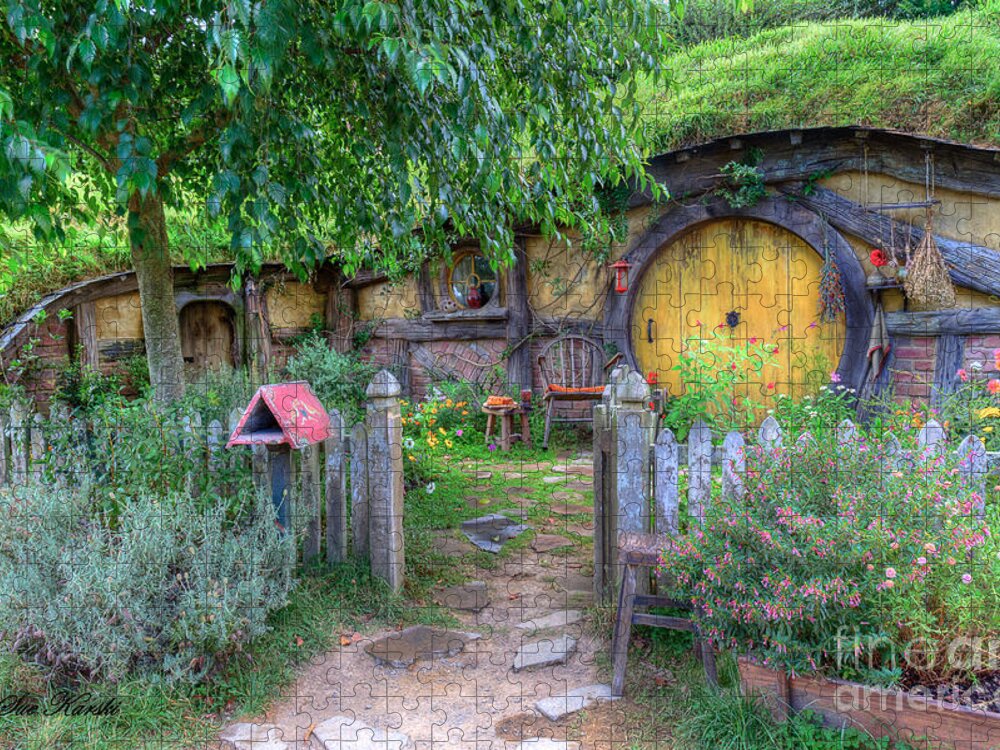 Alexander's Farm Jigsaw Puzzle featuring the photograph Hobbit Hole 2 by Sue Karski