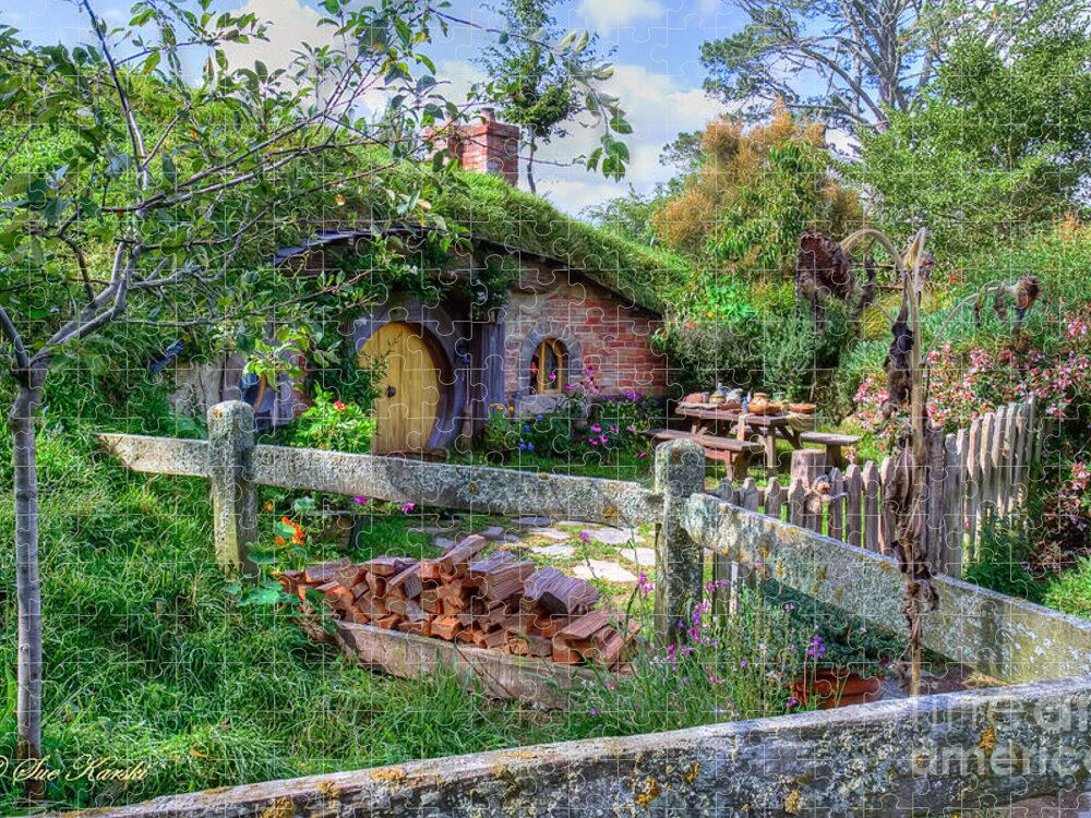 Alexander's Farm Jigsaw Puzzle featuring the photograph Hobbit Hole 7 by Sue Karski