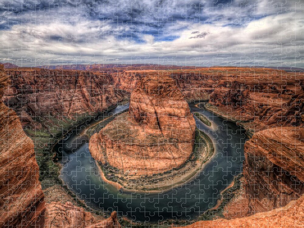 Granger Photography Jigsaw Puzzle featuring the photograph Horseshoe Bend by Brad Granger