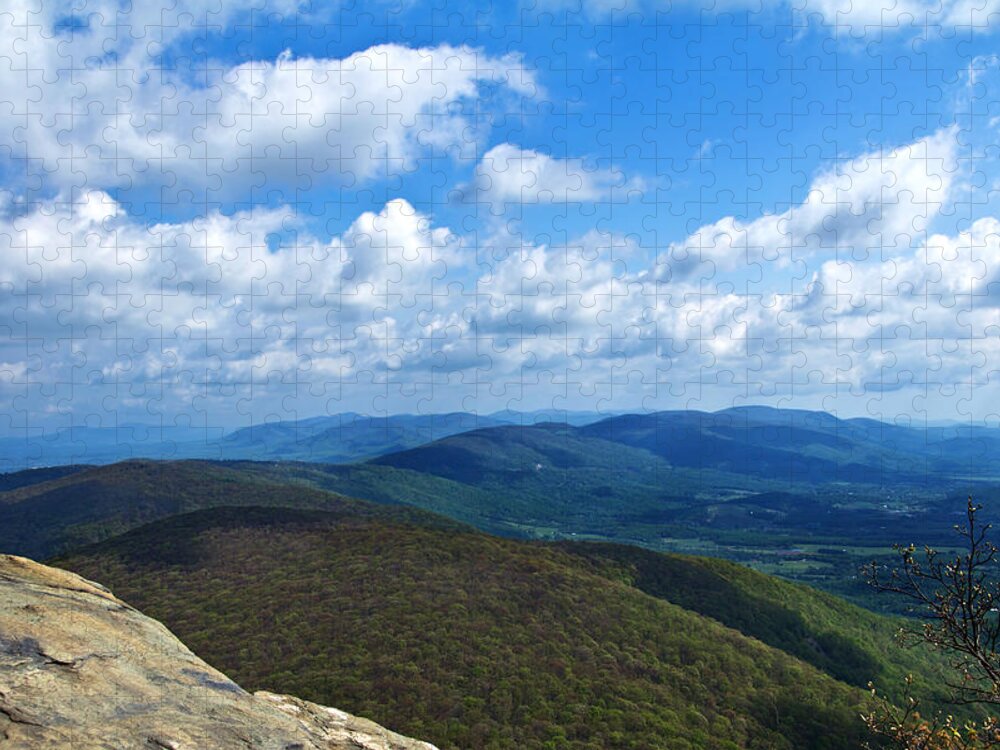 Humpback Rocks View North Jigsaw Puzzle featuring the photograph Humpback Rocks View North by Jemmy Archer