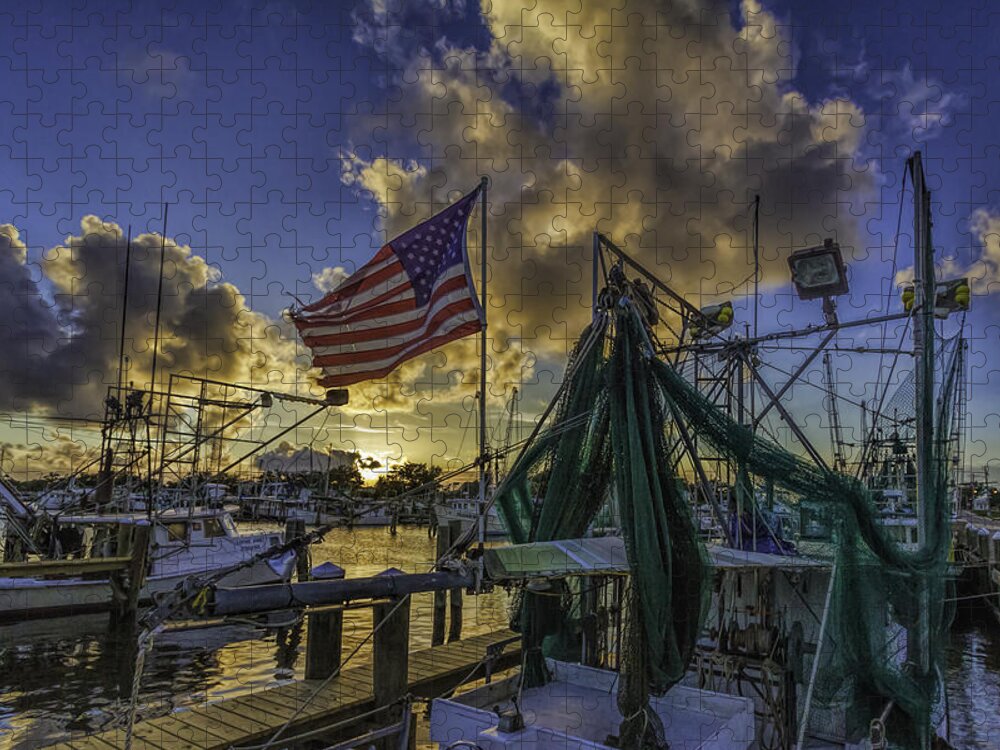 Usa Jigsaw Puzzle featuring the photograph I Pledge Allegiance... by Brian Wright
