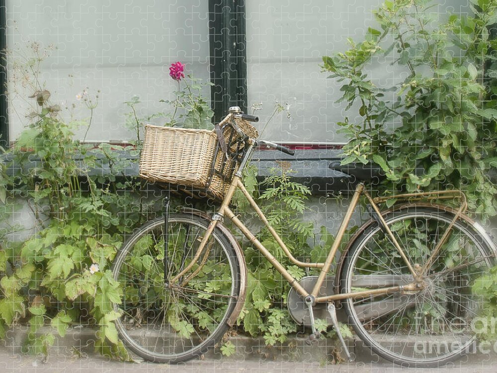 Bicycle Photo Jigsaw Puzzle featuring the photograph Imagine by Ivy Ho
