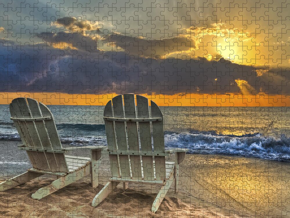 Zen Jigsaw Puzzle featuring the photograph In The Spotlight by Debra and Dave Vanderlaan