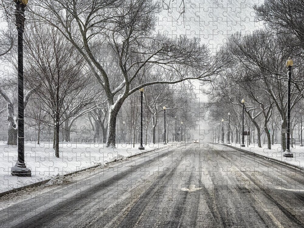 Washington Jigsaw Puzzle featuring the photograph Independence Avenue by Robert Fawcett