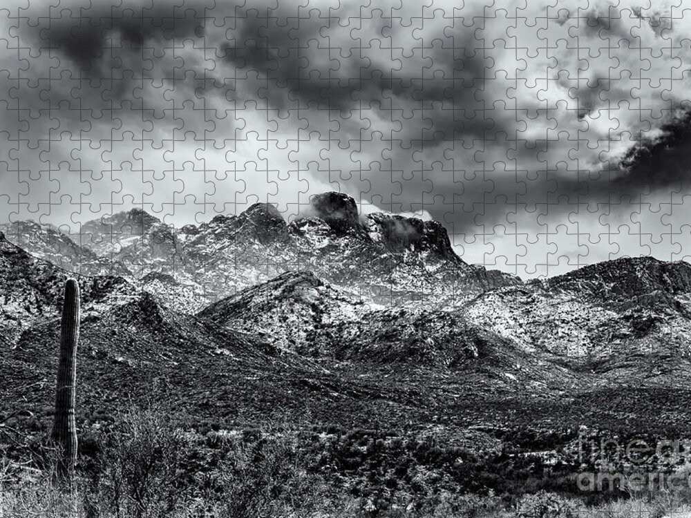 Arizona Jigsaw Puzzle featuring the photograph Into Clouds by Mark Myhaver