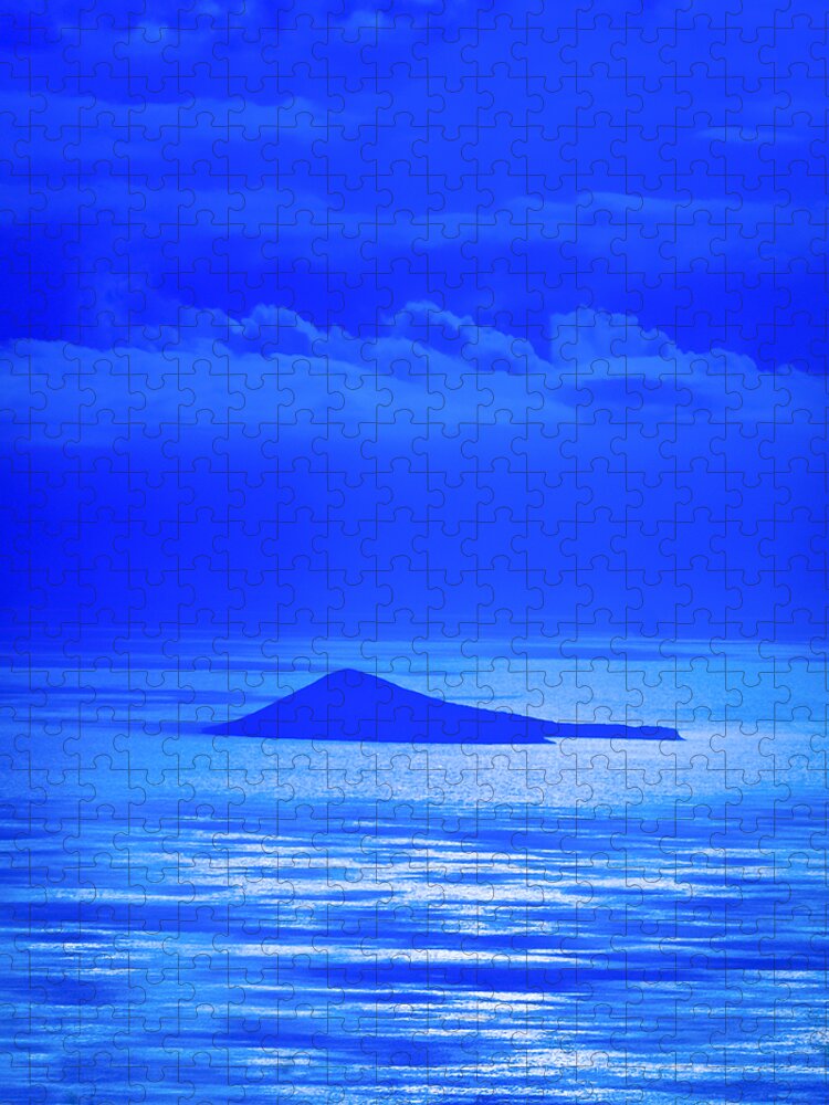 Aqua Jigsaw Puzzle featuring the photograph Island of Yesterday by Christi Kraft