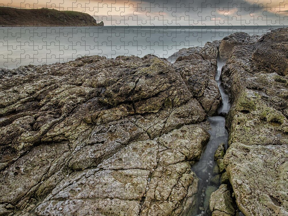 Isle Of Muck Jigsaw Puzzle featuring the photograph Isle of Muck - South by Nigel R Bell