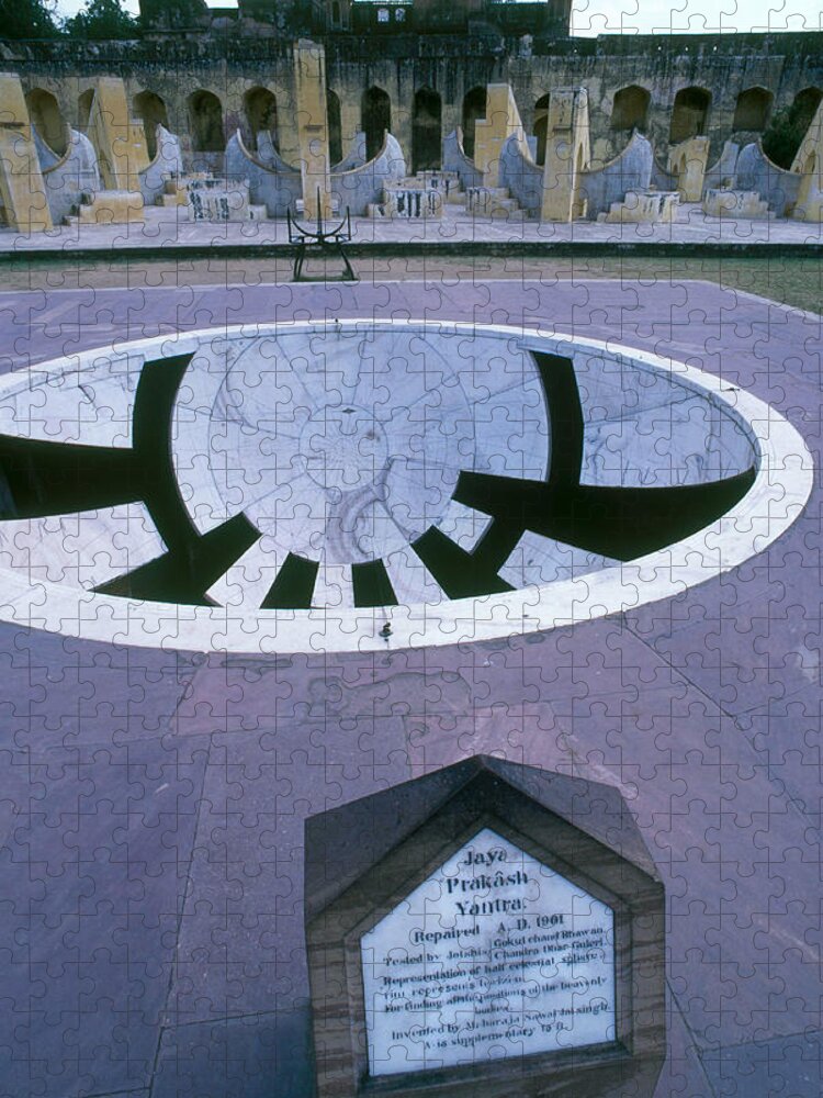 18th Century Jigsaw Puzzle featuring the photograph Jantar Mantar Observatory by Kenneth Murray