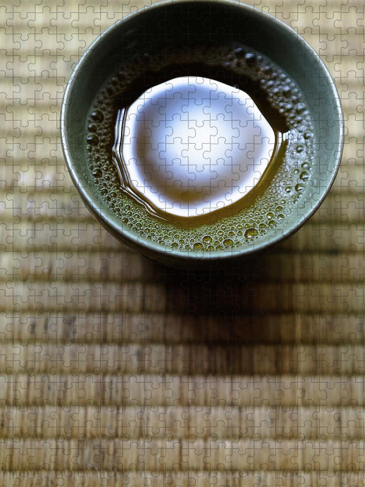 Ise Grand Shrine Jigsaw Puzzle featuring the photograph Japanese Tea by Nobythai