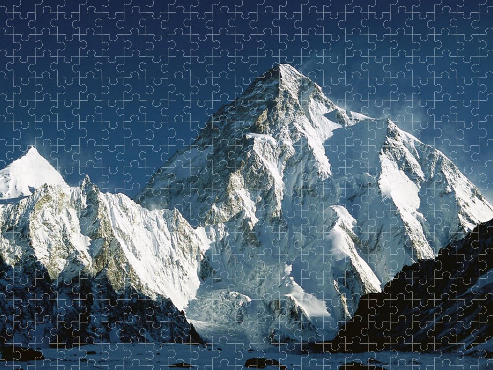00260216 Jigsaw Puzzle featuring the photograph K2 At Dawn by Colin Monteath