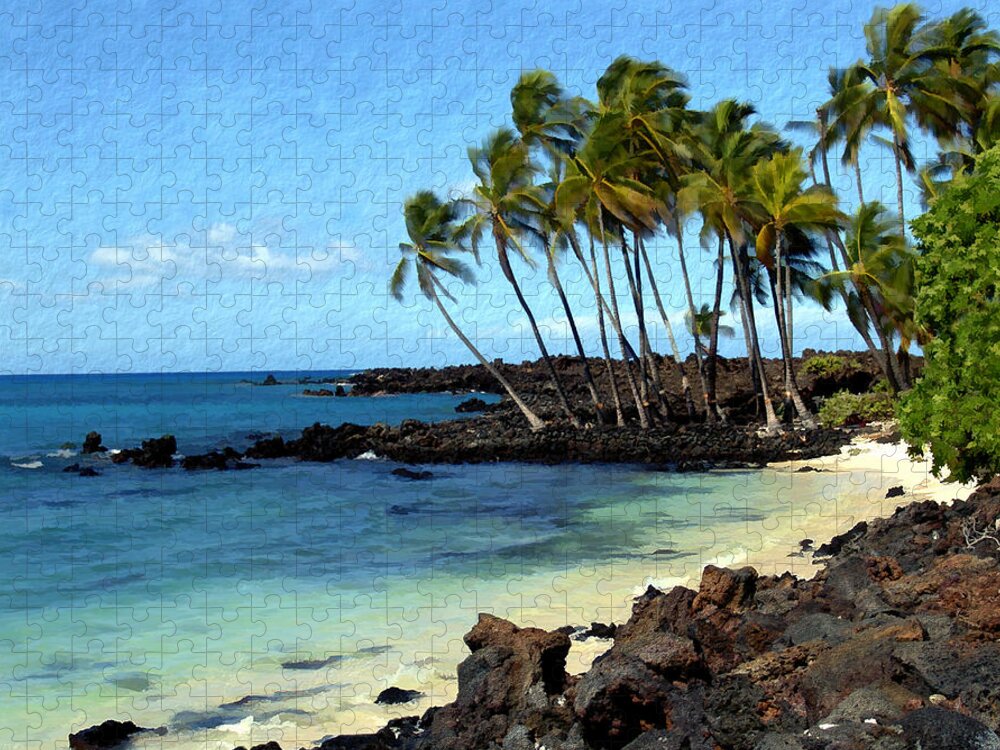 Hawaii Jigsaw Puzzle featuring the photograph Kekaha Kai II by Kurt Van Wagner