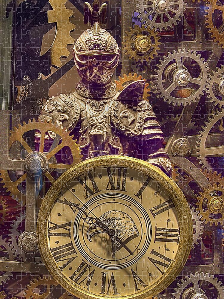 Knight Time Jigsaw Puzzle featuring the photograph Knight Time by Chuck Staley