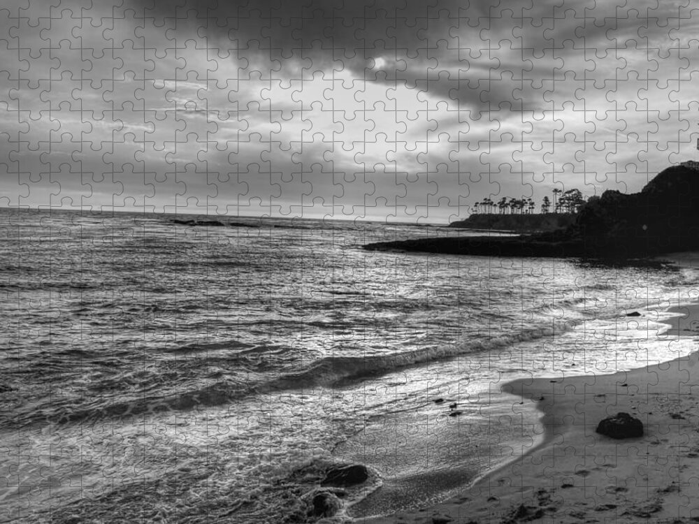 Laguna Beach Jigsaw Puzzle featuring the photograph Laguna Beach Sunset by Bill Hamilton