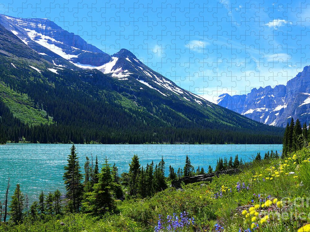 Lake Josephine Jigsaw Puzzle featuring the photograph Lake Josephine by Marty Fancy