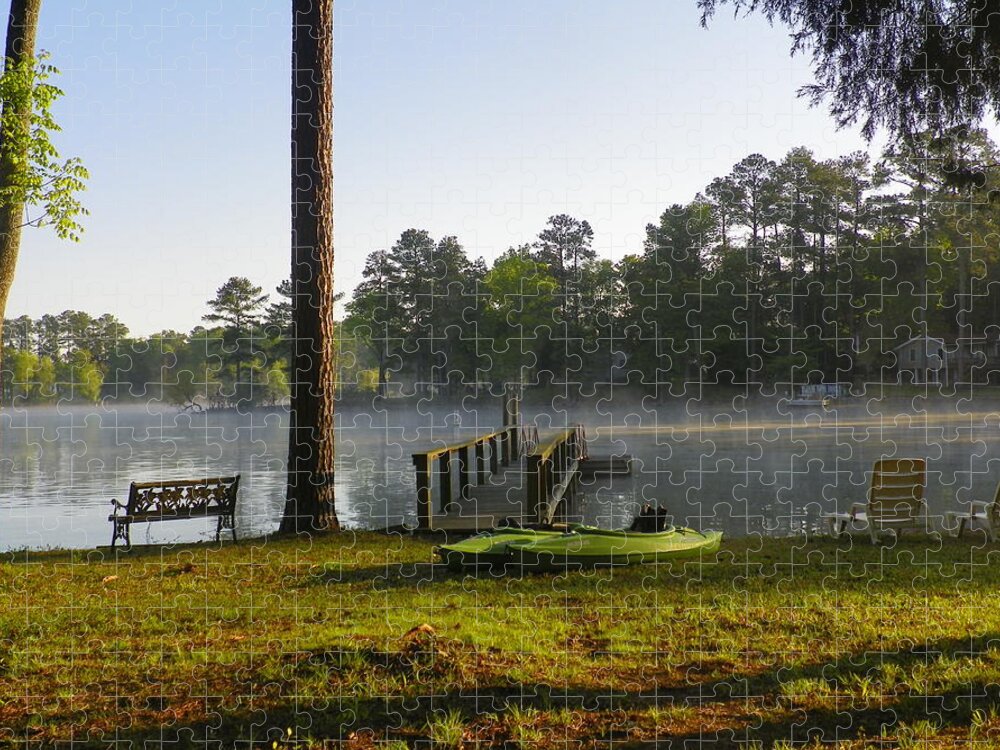 Lake Murray S.c. Jigsaw Puzzle featuring the photograph Lake Life by Lisa Wooten