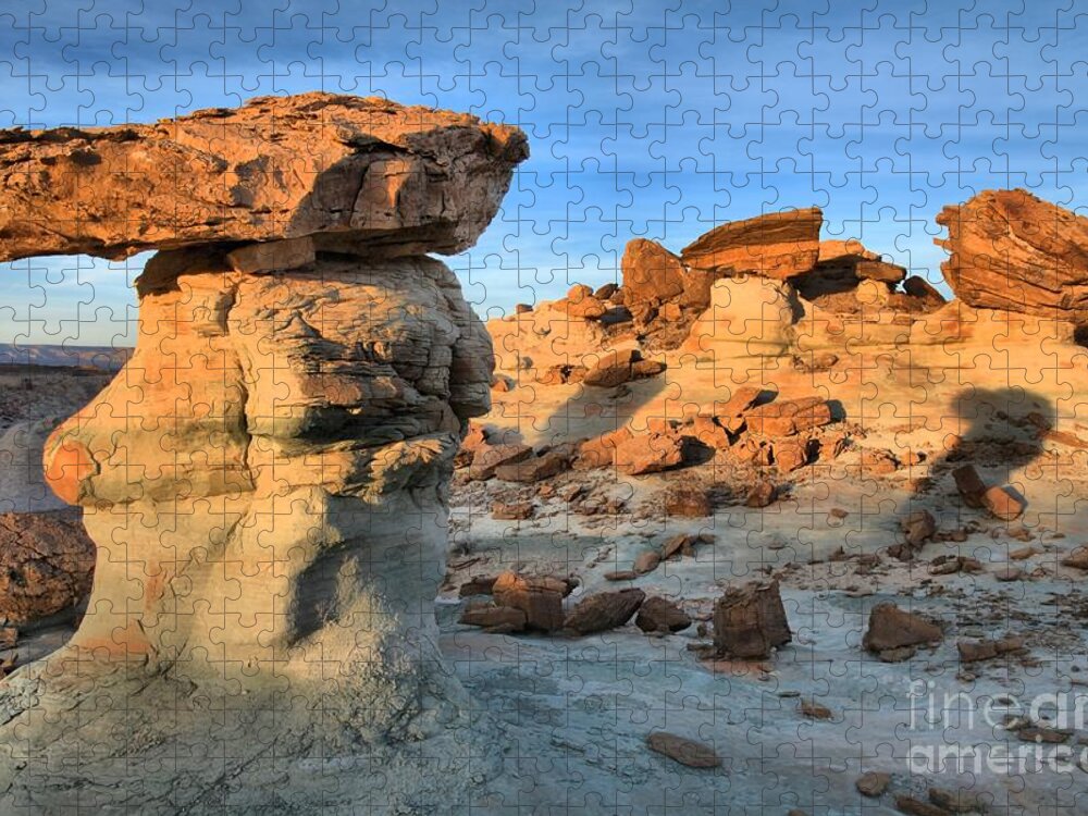 Stud Horse Point Jigsaw Puzzle featuring the photograph Last Light At Stud Horse by Adam Jewell