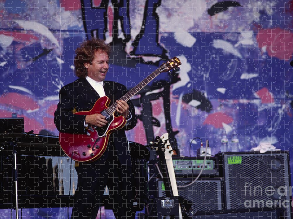 Craig Lovell Jigsaw Puzzle featuring the photograph Lee Ritenour by Craig Lovell