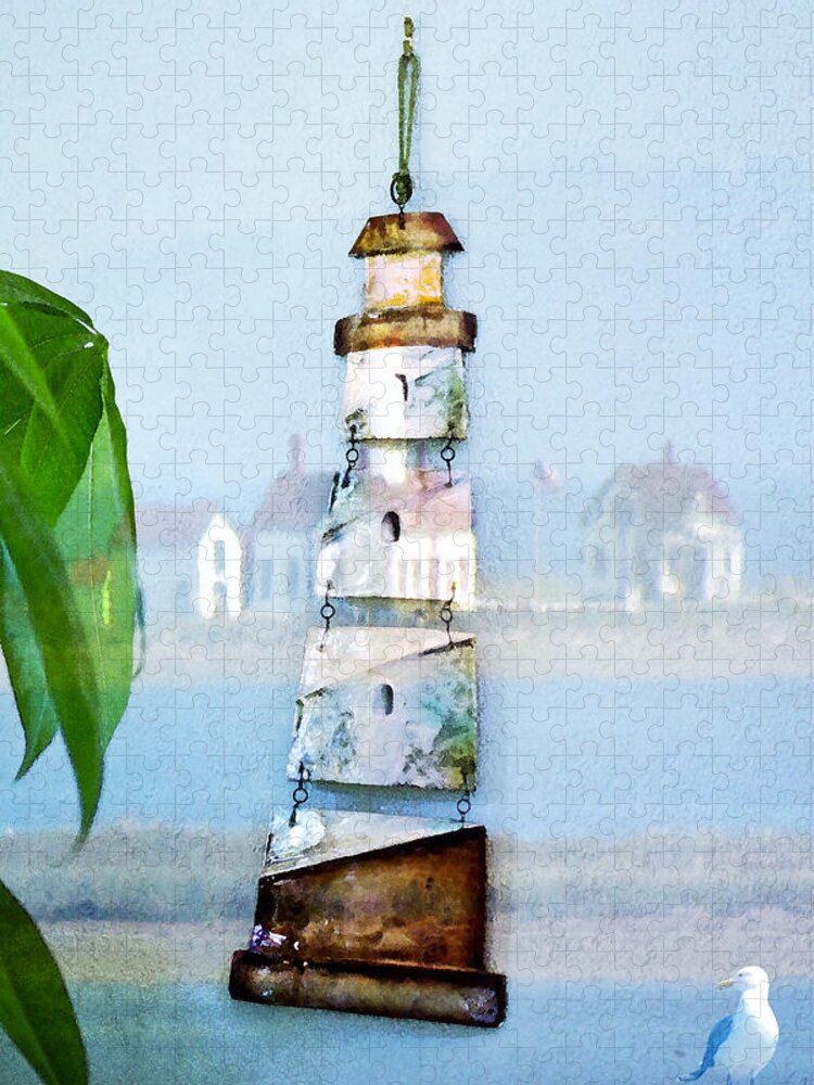 Sea Jigsaw Puzzle featuring the photograph Living By The Sea - Pacific Ocean by Marie Jamieson