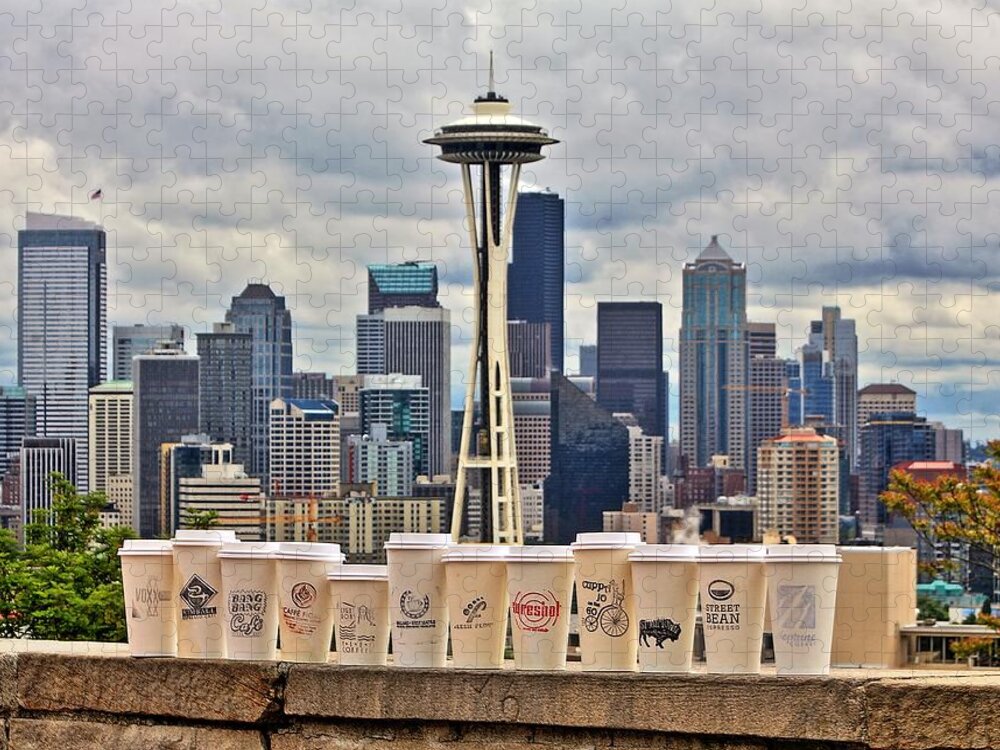 Seattle Jigsaw Puzzle featuring the photograph Local Joes by Benjamin Yeager