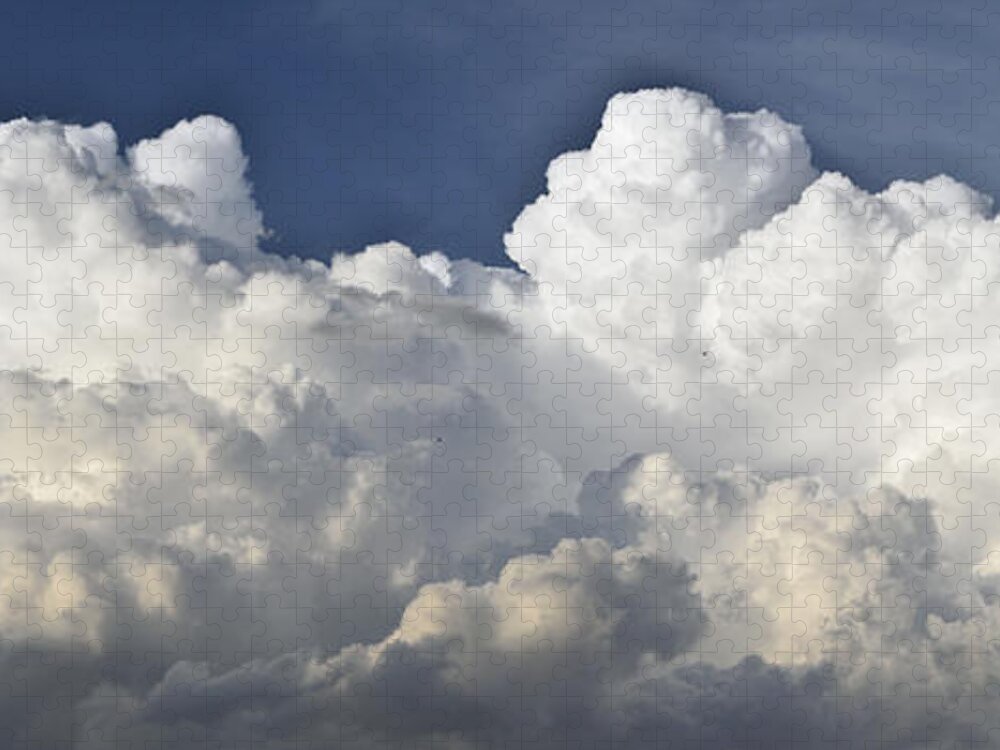 Cloud Puzzle featuring the photograph Lubbock Cloud Formation by James W Johnson