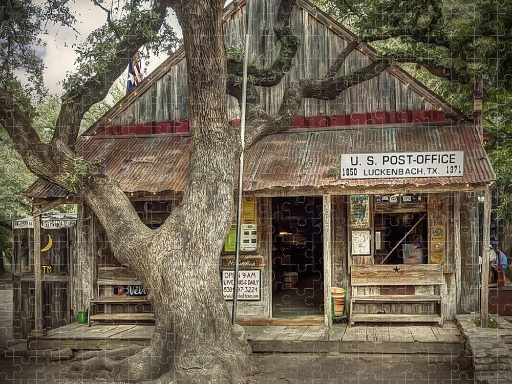 Luckenbach Jigsaw Puzzle featuring the photograph Luckenbach 2 by Scott Norris