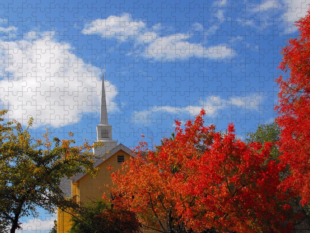 Fall Jigsaw Puzzle featuring the photograph Majesty by Lynn Bauer