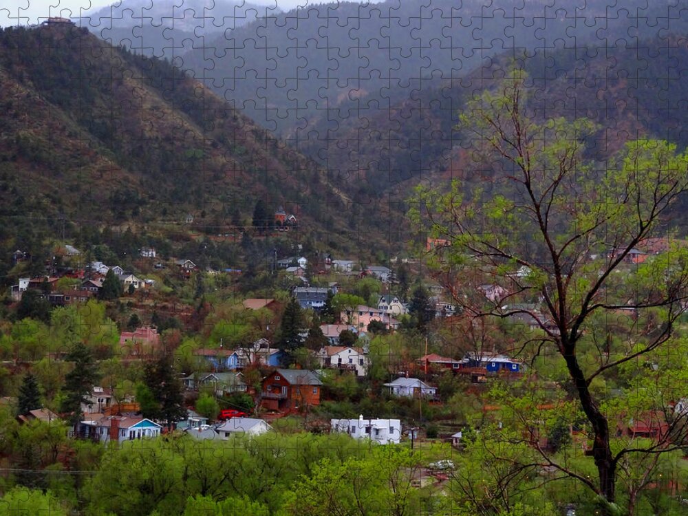 Landscape Jigsaw Puzzle featuring the photograph Manitou to the South III by Lanita Williams