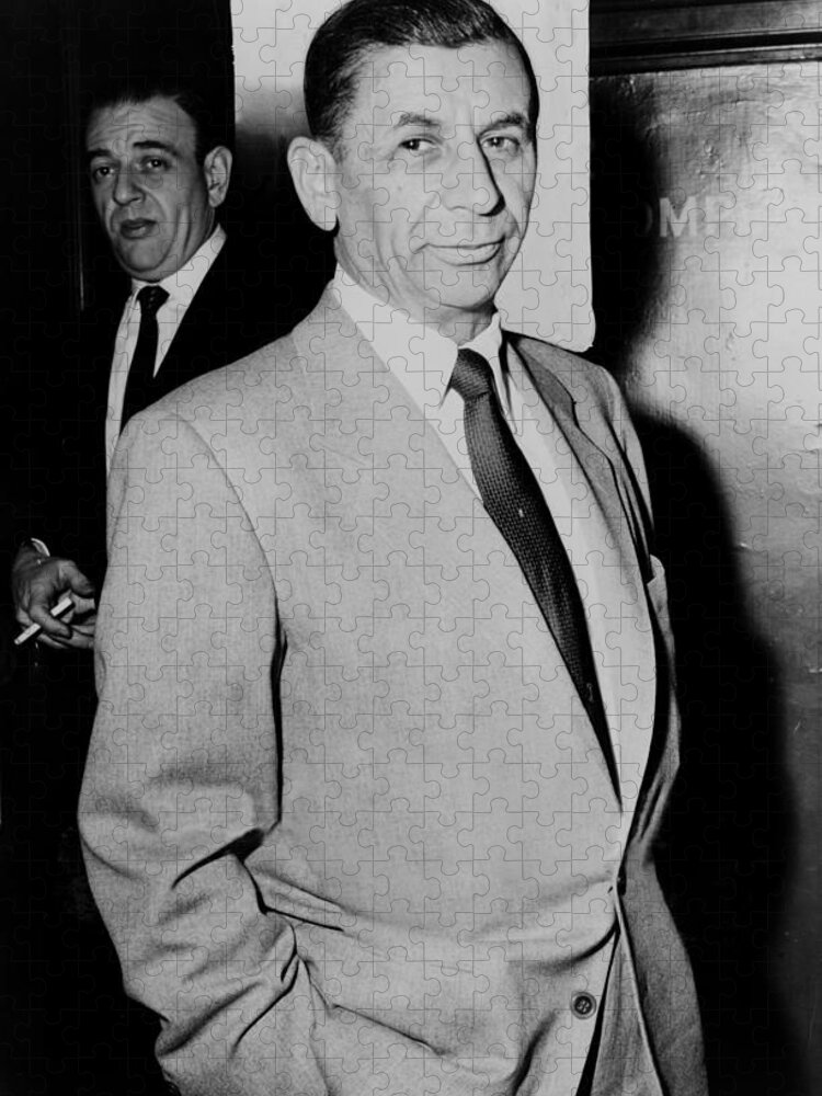 Meyer Lansky - The Mob's Accountant 1957 Jigsaw Puzzle by Mountain