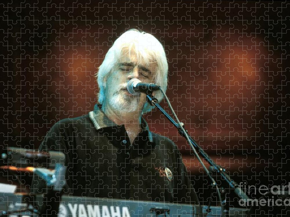 Keyboardist Jigsaw Puzzle featuring the photograph Michael McDonald by Concert Photos