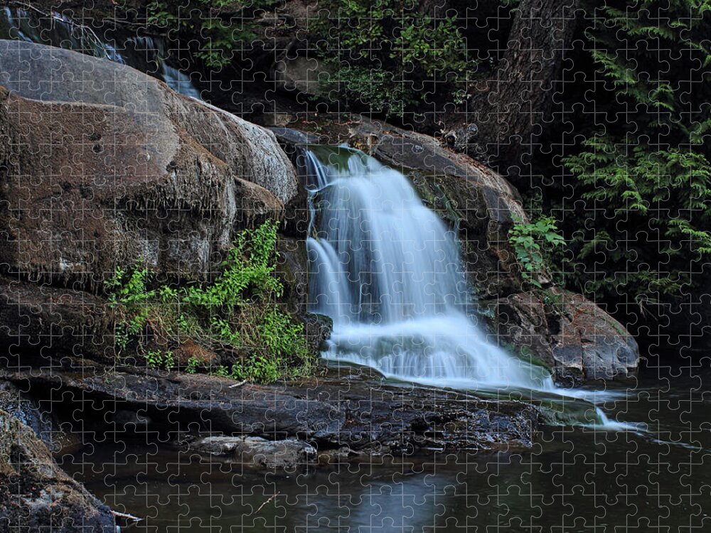 Water Jigsaw Puzzle featuring the photograph Millstone River Falls by Randy Hall