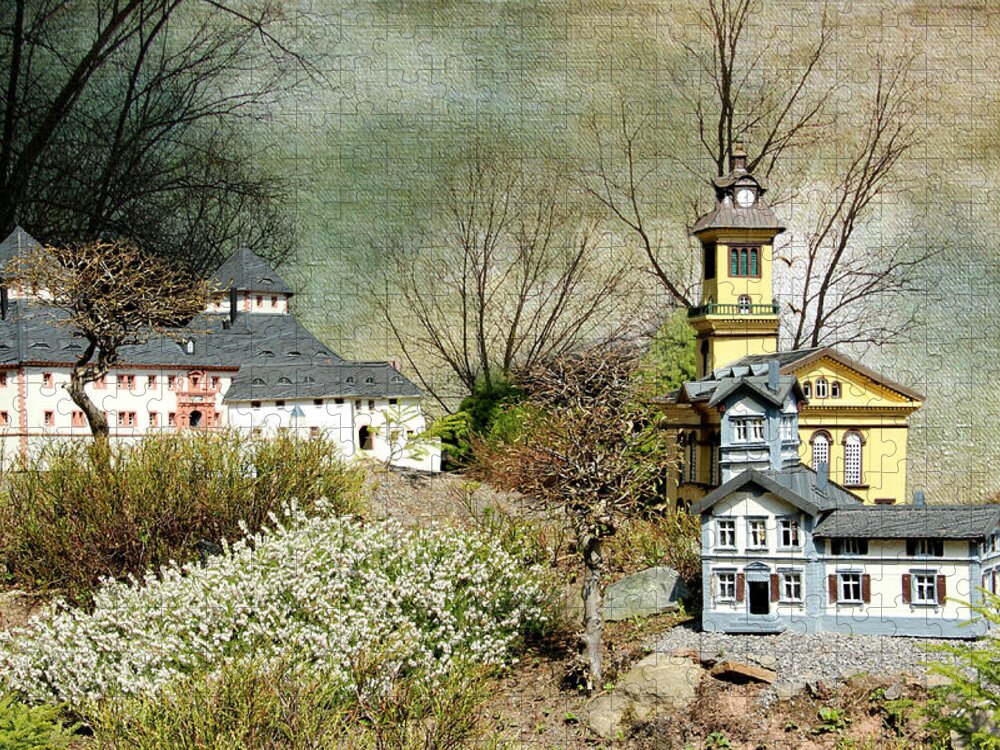 Other Things Jigsaw Puzzle featuring the photograph Miniatur buildings Augustusburg by Heike Hultsch