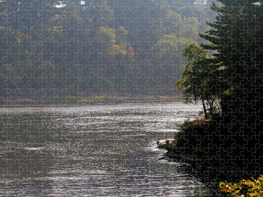 Tourist Area Jigsaw Puzzle featuring the photograph Misty Morning by Kay Novy