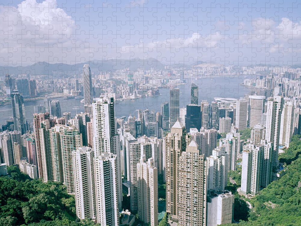 Hong Kong Jigsaw Puzzle featuring the photograph Modern Hong Kong by Shaun Higson