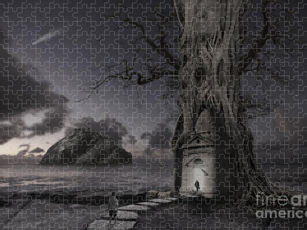 Stars Photography Jigsaw Puzzle featuring the photograph Monument by Keith Kapple