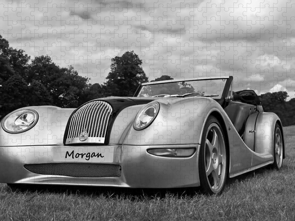 Morgan Aero 8 Jigsaw Puzzle featuring the photograph Morgan by Scott Carruthers